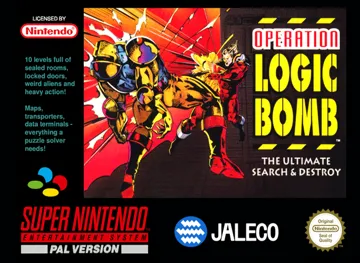 Operation Logic Bomb - The Ultimate Search & Destroy (Europe) box cover front